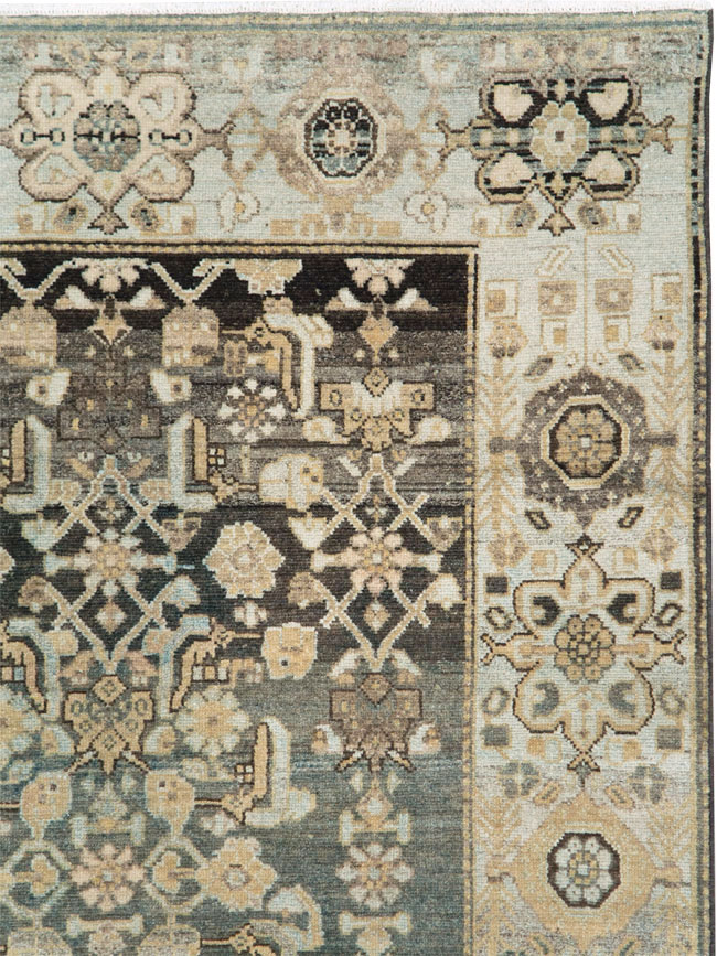 Vintage Persian Malayer Gallery Rug (Pair: 1 of 2), No.28684 - Gss