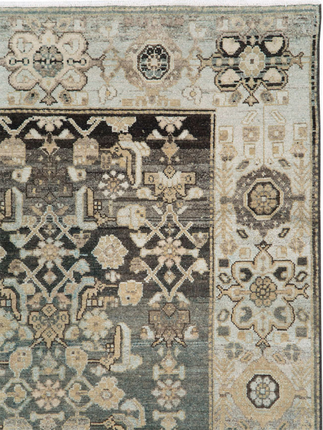 Vintage Persian Malayer Gallery Rug (Pair: 1 of 2), No.28684 - Gss