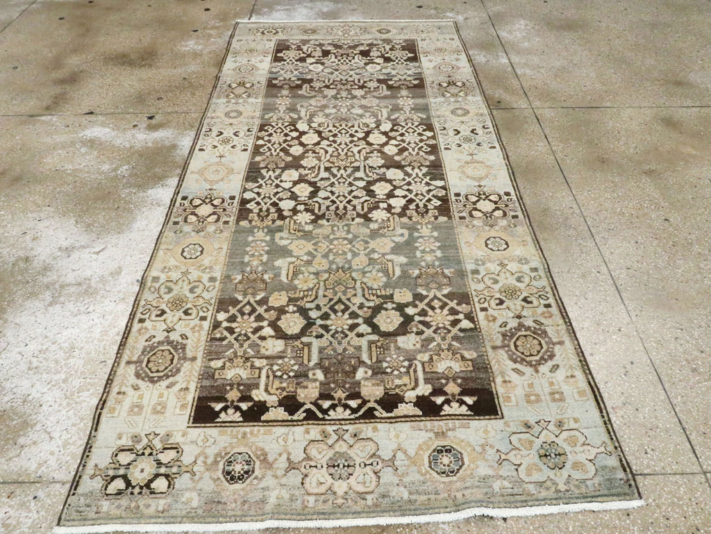 Vintage Persian Malayer Gallery Rug (Pair: 1 of 2), No.28684 - Gss