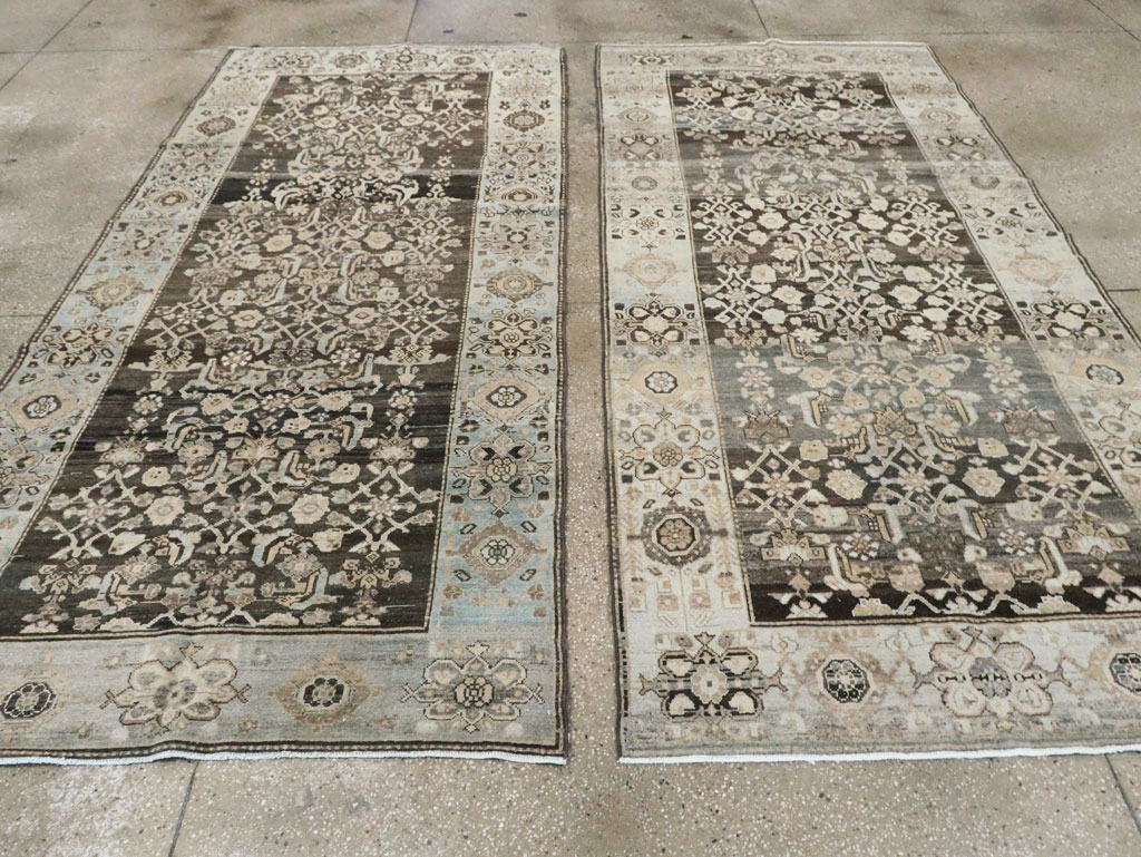 Vintage Persian Malayer Gallery Rug (Pair: 1 of 2), No.28684 - Gss