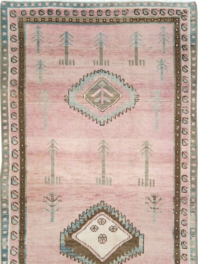 Vintage Persian Malayer Runner, No.28685 - Gss