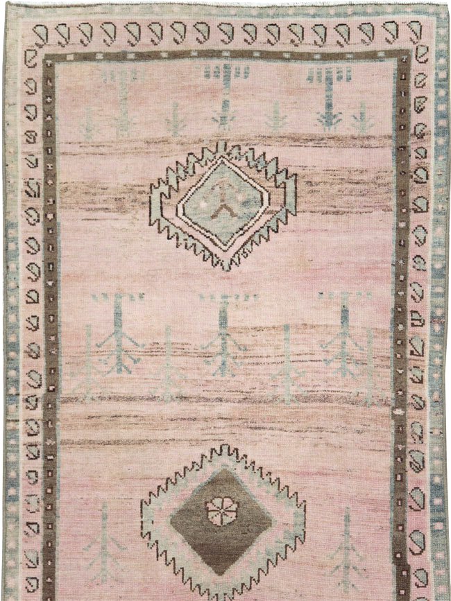 Vintage Persian Malayer Runner, No.28685 - Gss