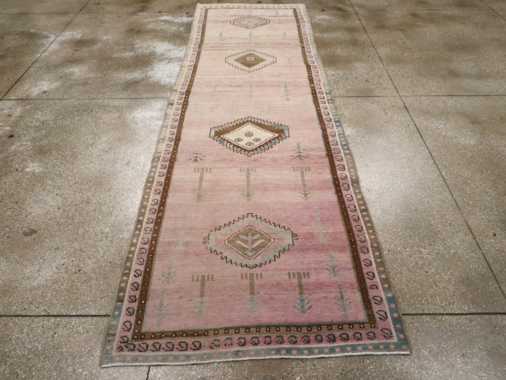Vintage Persian Malayer Runner, No.28685 - Gss