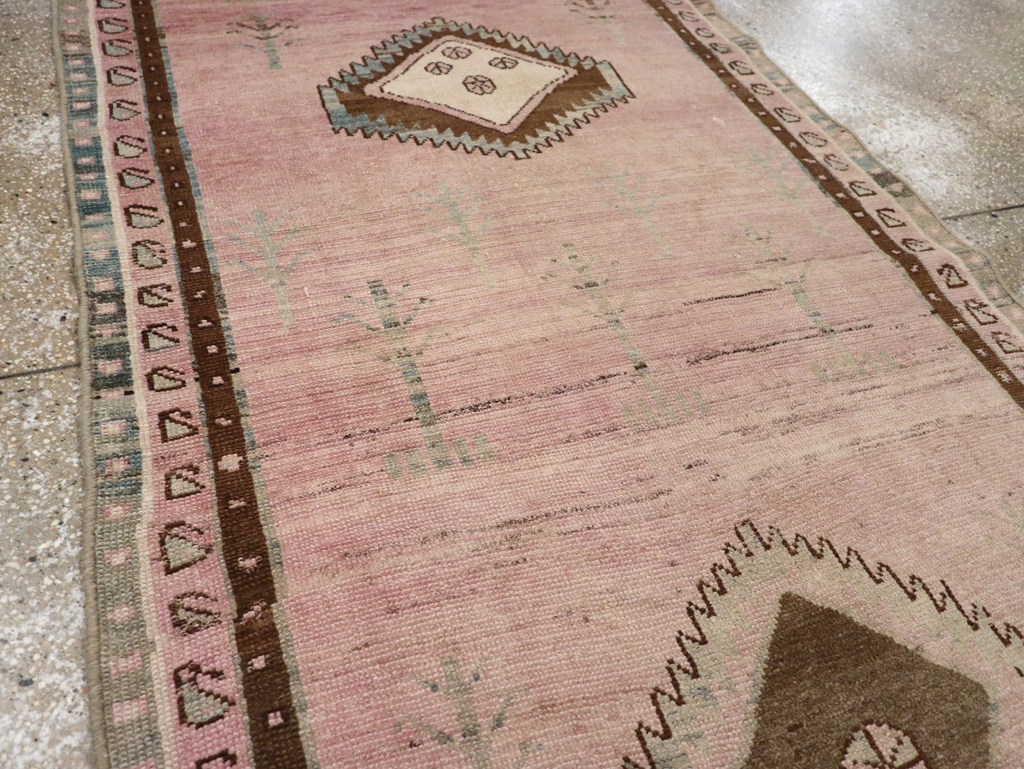 Vintage Persian Malayer Runner, No.28685 - Gss