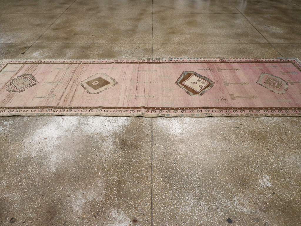 Vintage Persian Malayer Runner, No.28685 - Gss