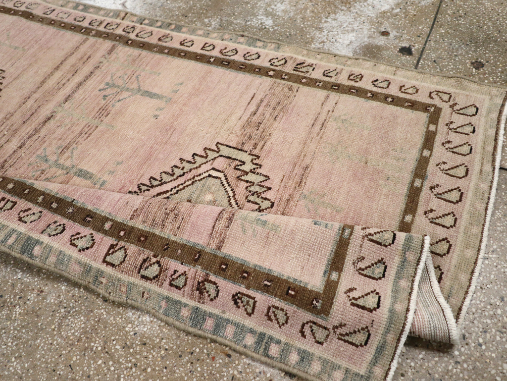 Vintage Persian Malayer Runner, No.28685 - Gss