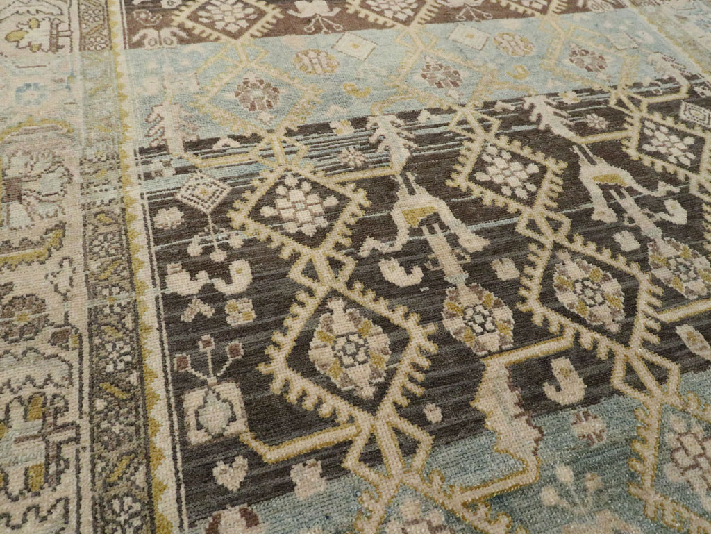 Vintage Persian Malayer Runner, No.28693 - Gss