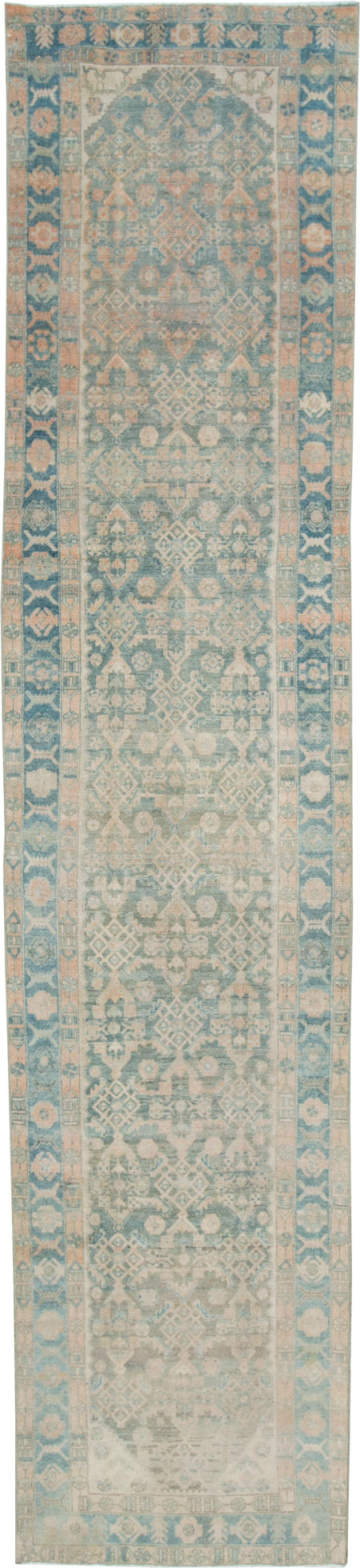 Vintage Persian Malayer Runner, No.28697 - Gss