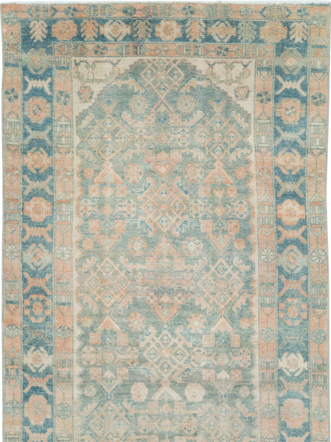 Vintage Persian Malayer Runner, No.28697 - Gss