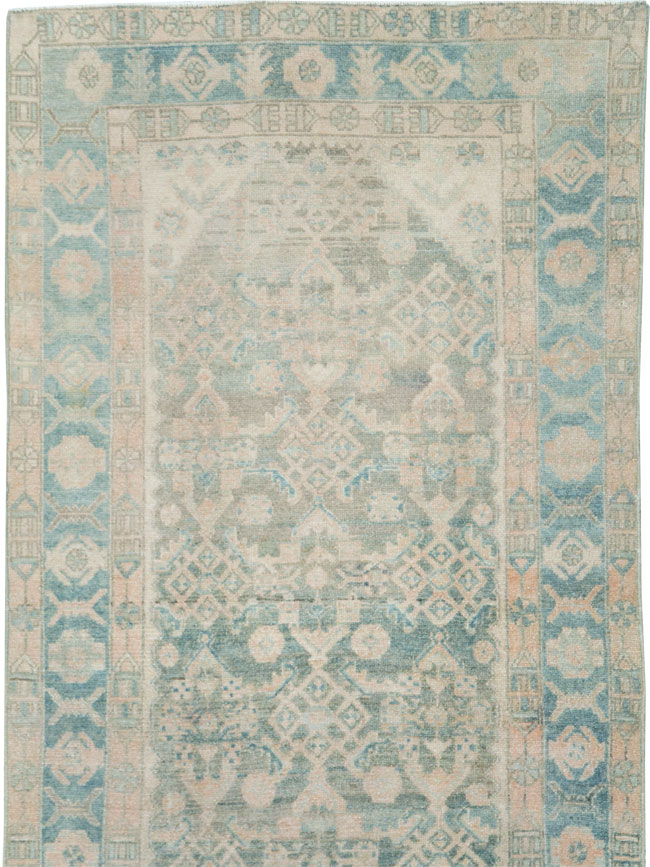 Vintage Persian Malayer Runner, No.28697 - Gss