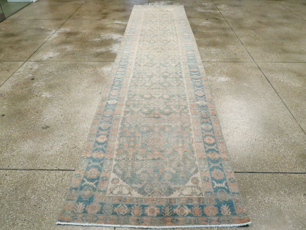 Vintage Persian Malayer Runner, No.28697 - Gss
