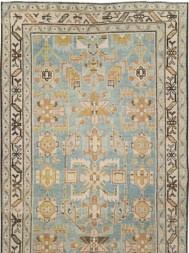 Vintage Persian Malayer Runner (Pair: 1 of 2), No.28698 - Gss