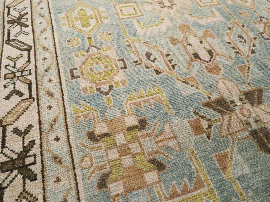Vintage Persian Malayer Runner (Pair: 1 of 2), No.28698 - Gss
