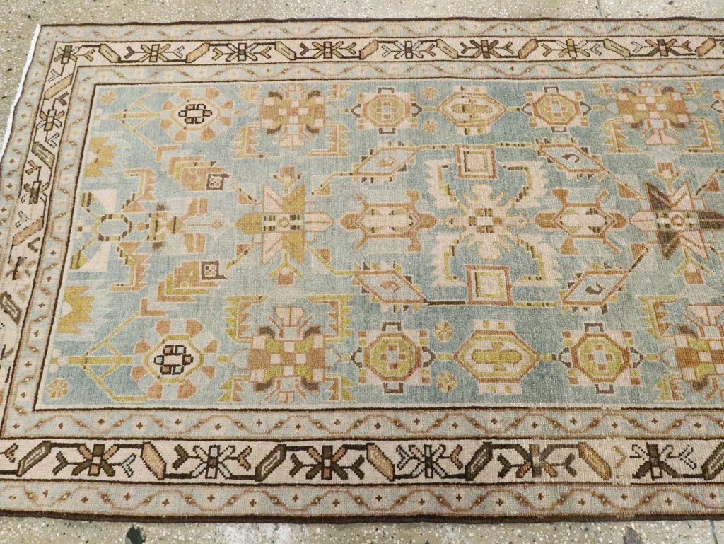 Vintage Persian Malayer Runner (Pair: 1 of 2), No.28698 - Gss