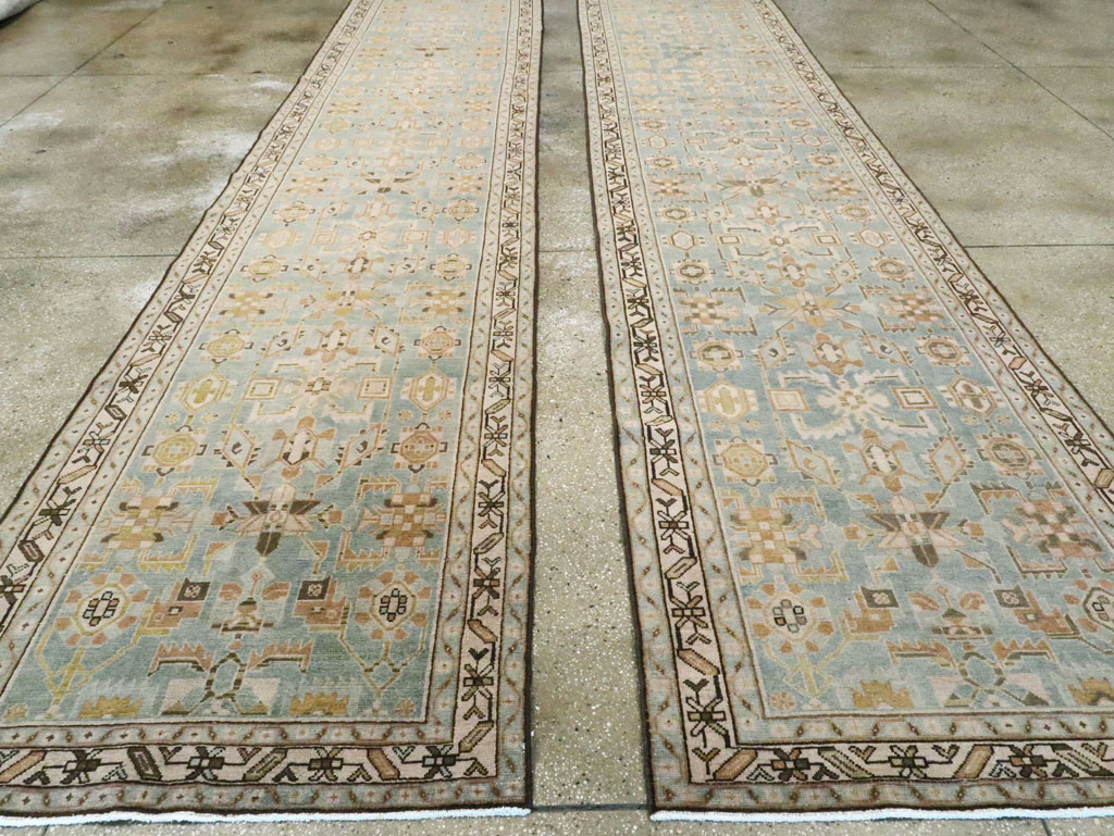 Vintage Persian Malayer Runner (Pair: 1 of 2), No.28698 - Gss