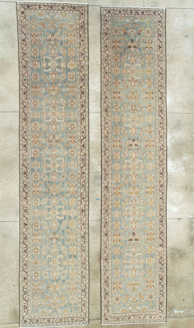 Vintage Persian Malayer Runner (Pair: 1 of 2), No.28698 - Gss
