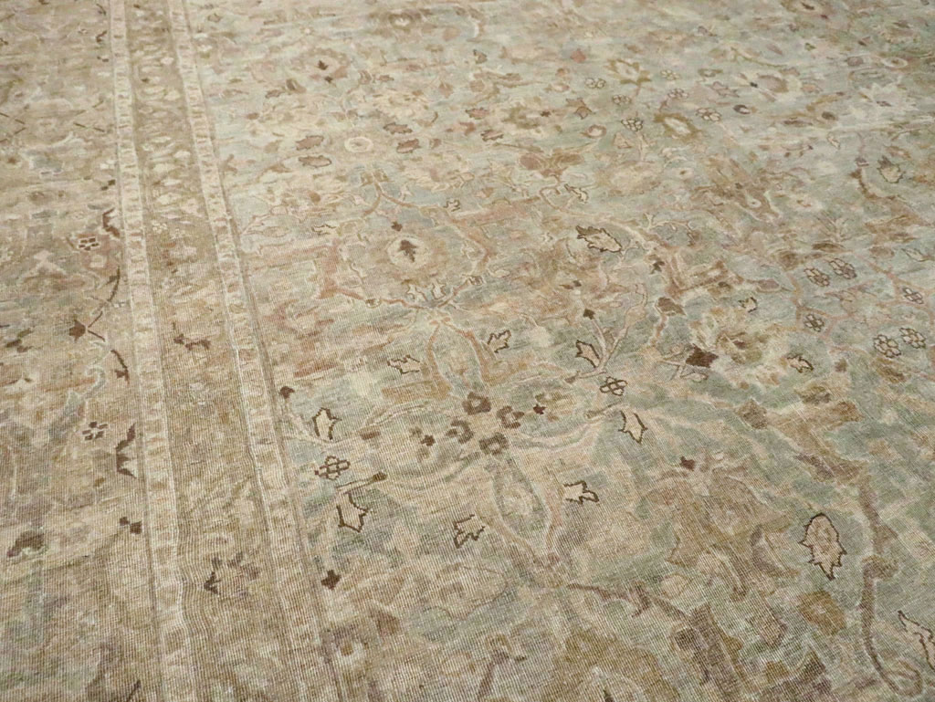 Antique Persian Tabriz Oversize Carpet, No.28702 - Gss