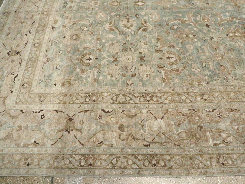 Antique Persian Tabriz Oversize Carpet, No.28702 - Gss