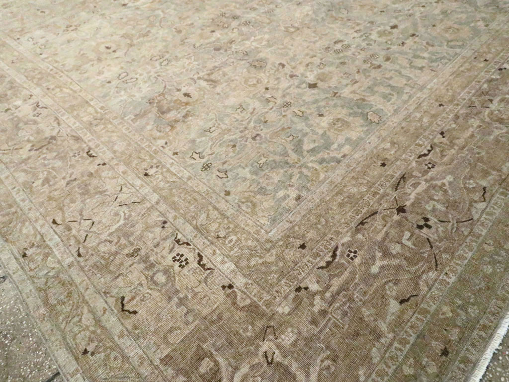 Antique Persian Tabriz Oversize Carpet, No.28702 - Gss