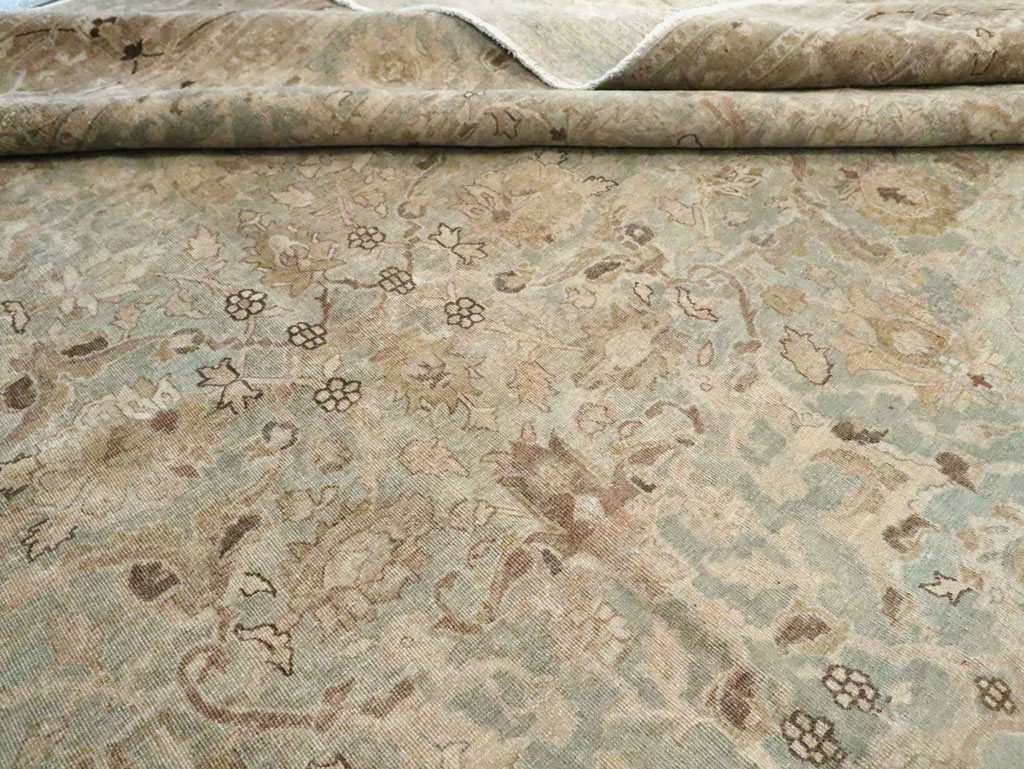 Antique Persian Tabriz Oversize Carpet, No.28702 - Gss