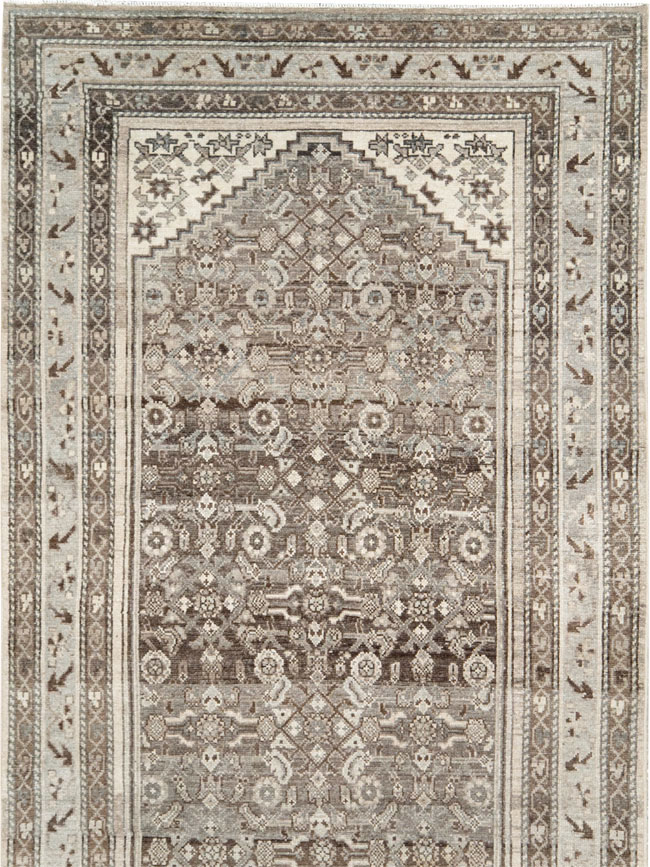 Vintage Persian Malayer Runner, No.28703 - Gss