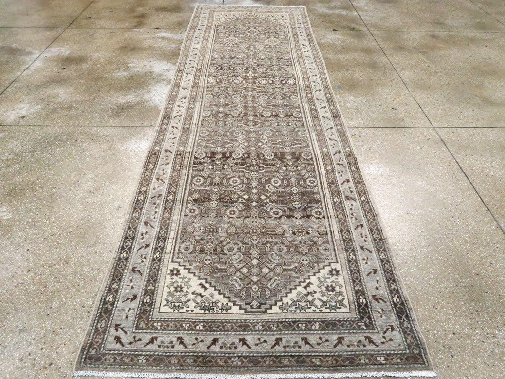 Vintage Persian Malayer Runner, No.28703 - Gss