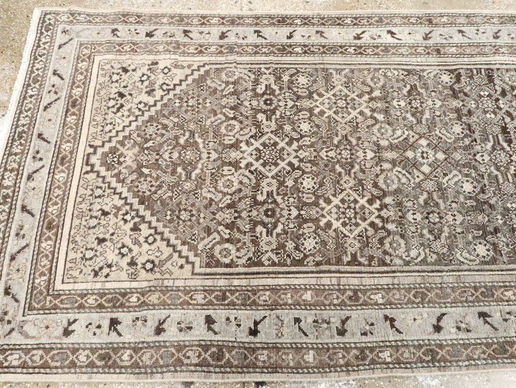 Vintage Persian Malayer Runner, No.28703 - Gss