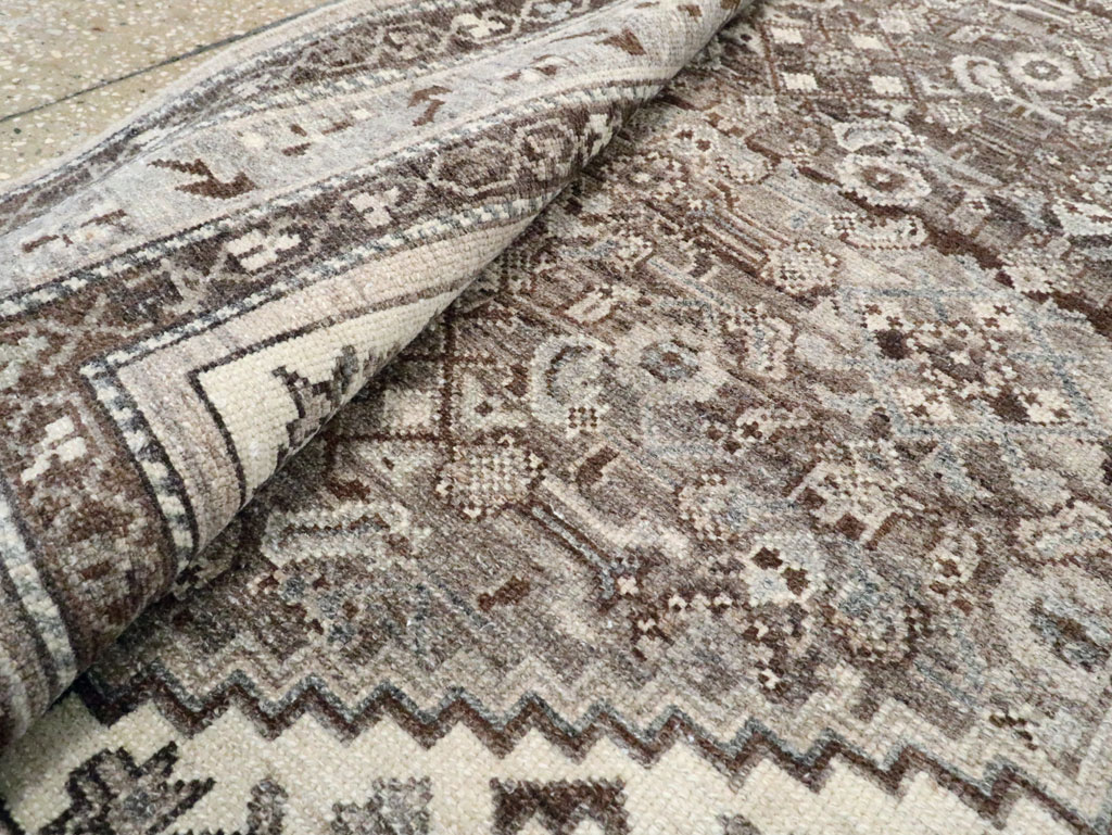 Vintage Persian Malayer Runner, No.28703 - Gss