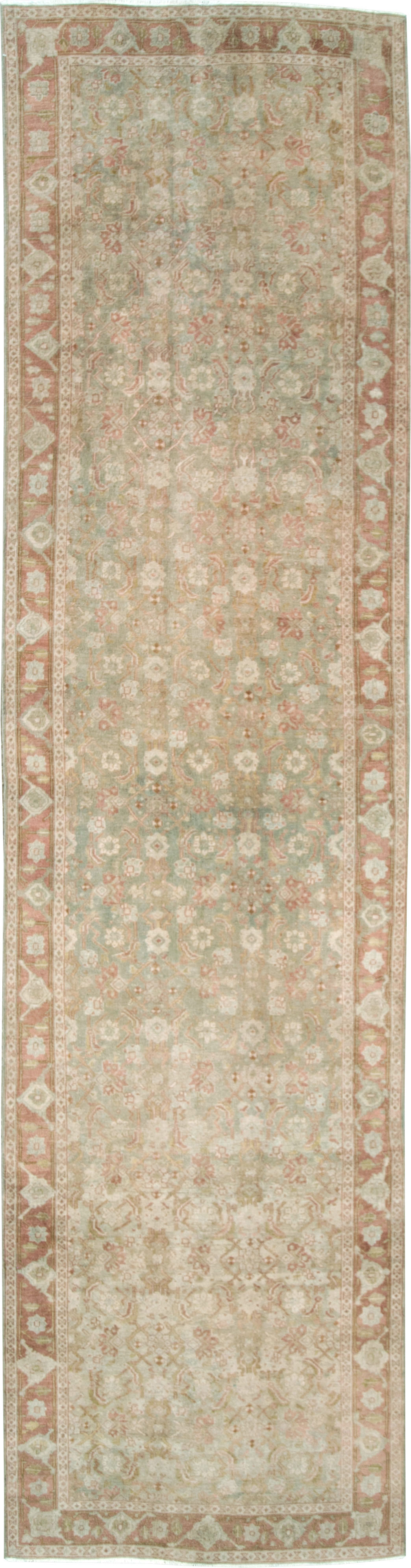 Vintage Persian Tabriz Runner (Pair: 1 of 2), No.28704 - Gss