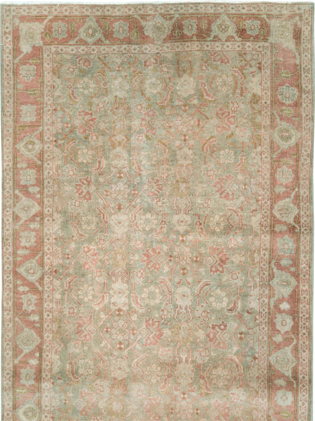 Vintage Persian Tabriz Runner (Pair: 1 of 2), No.28704 - Gss