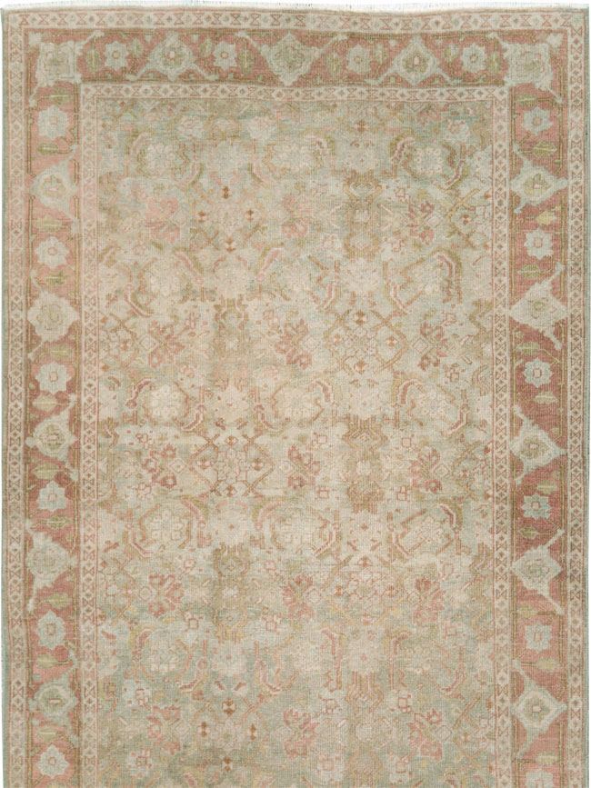 Vintage Persian Tabriz Runner (Pair: 1 of 2), No.28704 - Gss