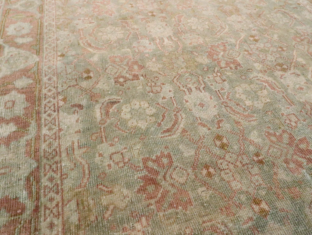 Vintage Persian Tabriz Runner (Pair: 1 of 2), No.28704 - Gss