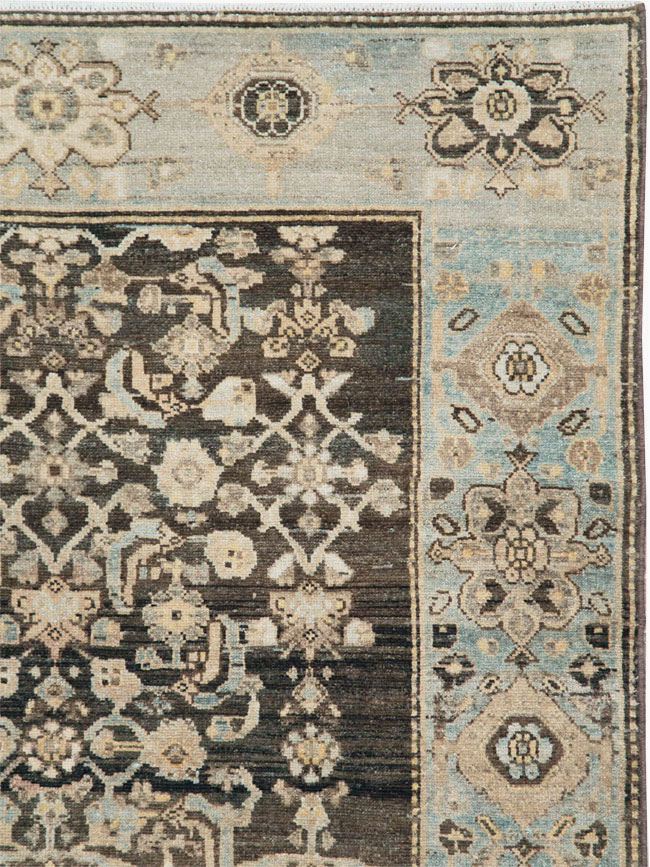 Vintage Persian Malayer Gallery Rug (Pair: 2 of 2), No.28707 - Gss