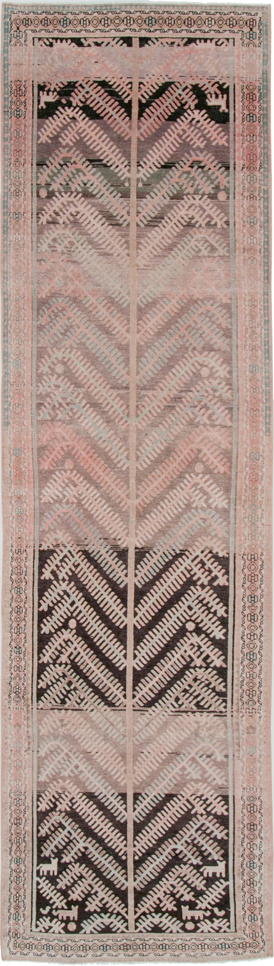 Vintage Persian Malayer Runner, No.28708 - Gss