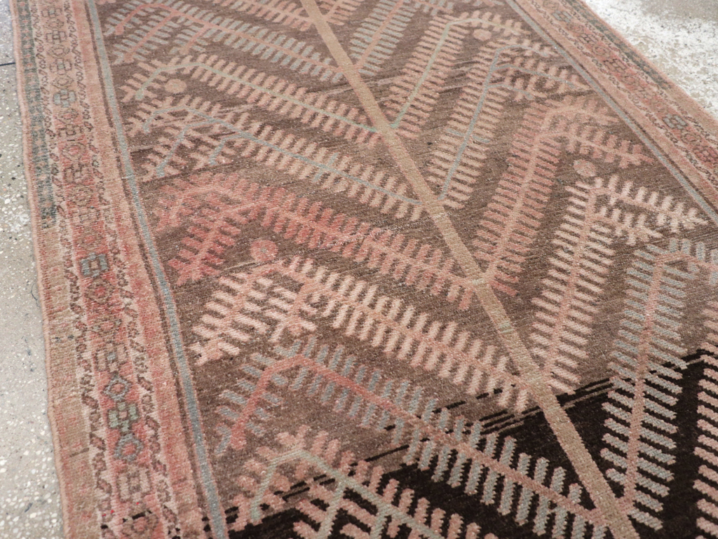 Vintage Persian Malayer Runner, No.28708 - Gss