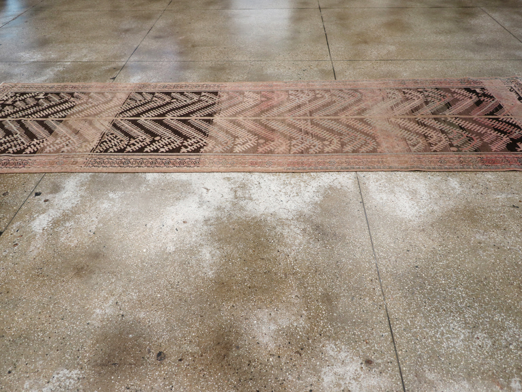 Vintage Persian Malayer Runner, No.28708 - Gss