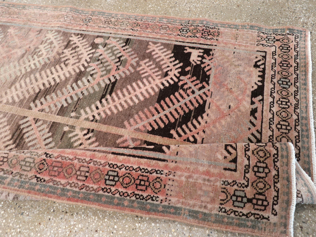 Vintage Persian Malayer Runner, No.28708 - Gss