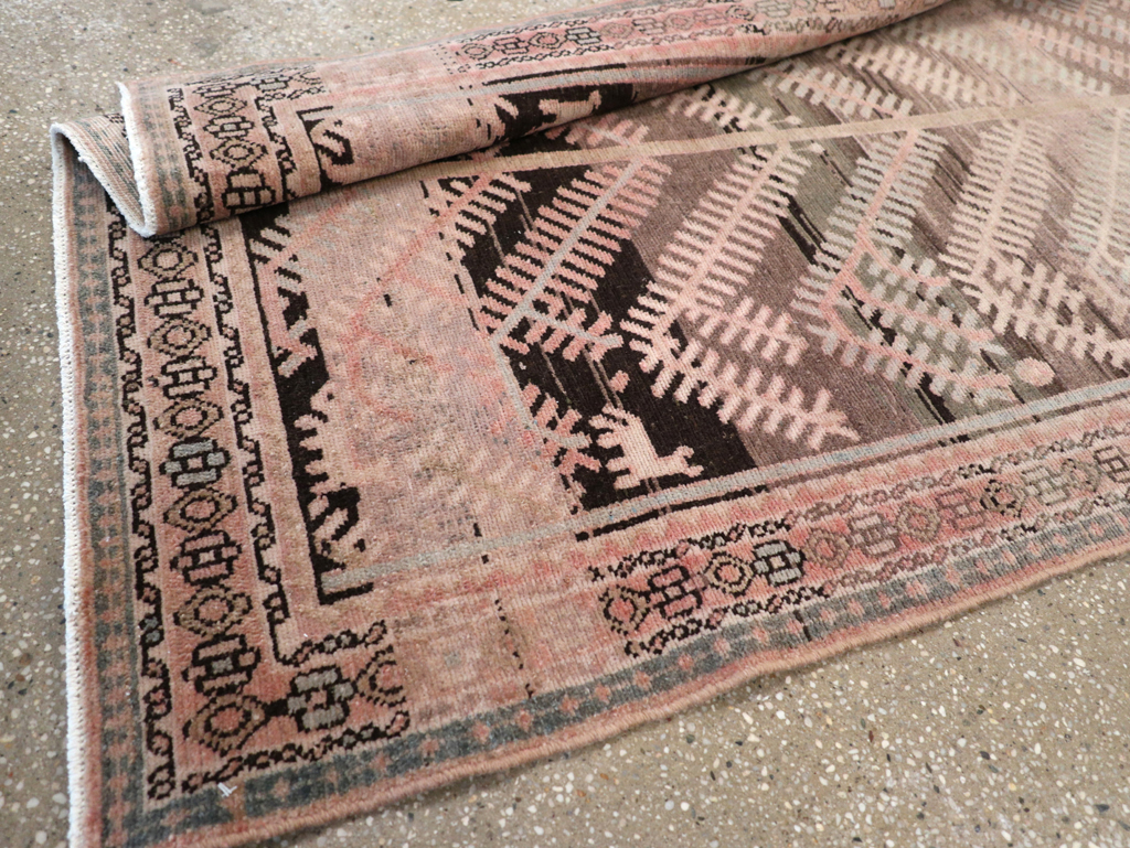 Vintage Persian Malayer Runner, No.28708 - Gss
