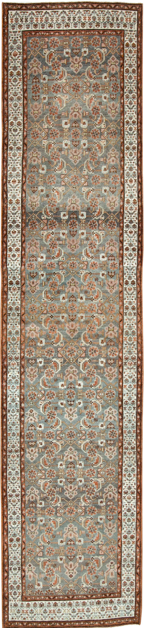 Antique Persian Malayer Runner, No.28710 - Gss