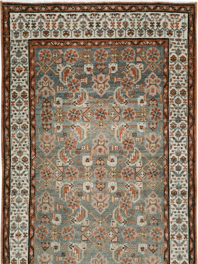 Antique Persian Malayer Runner, No.28710 - Gss