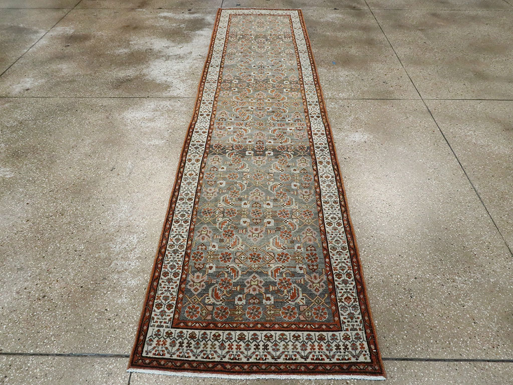 Antique Persian Malayer Runner, No.28710 - Gss
