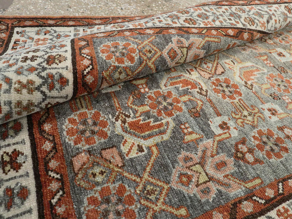 Antique Persian Malayer Runner, No.28710 - Gss