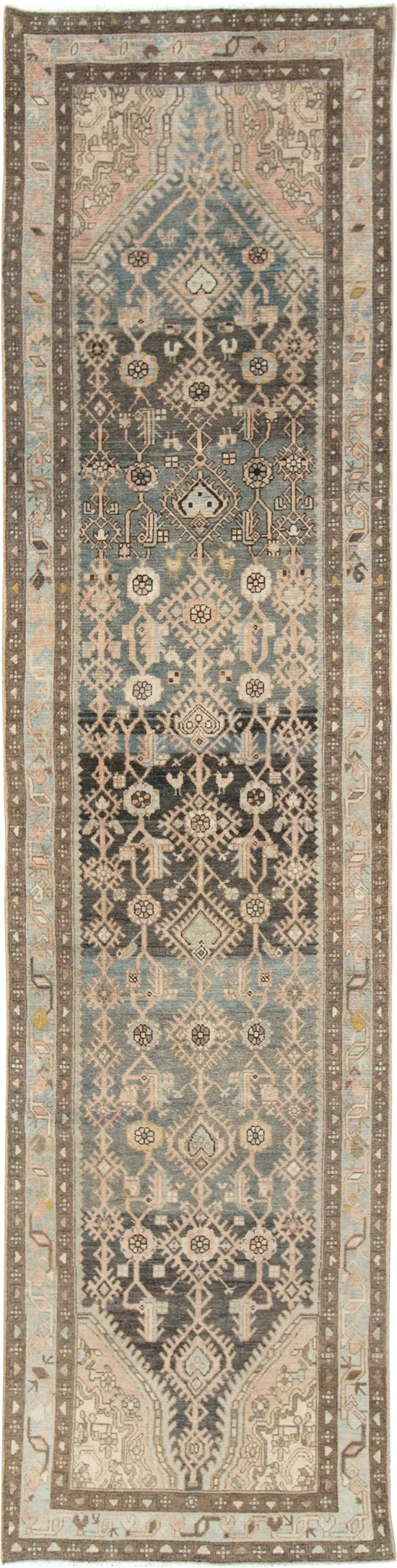 Vintage Persian Malayer Runner, No.28711 - Gss