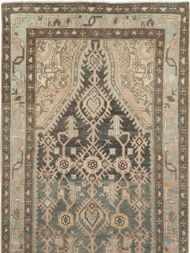Vintage Persian Malayer Runner, No.28711 - Gss