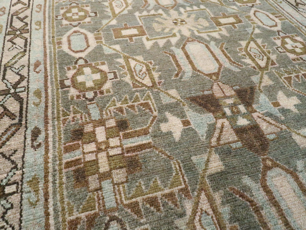 Vintage Persian Malayer Long Runner, No.28713 - Gss