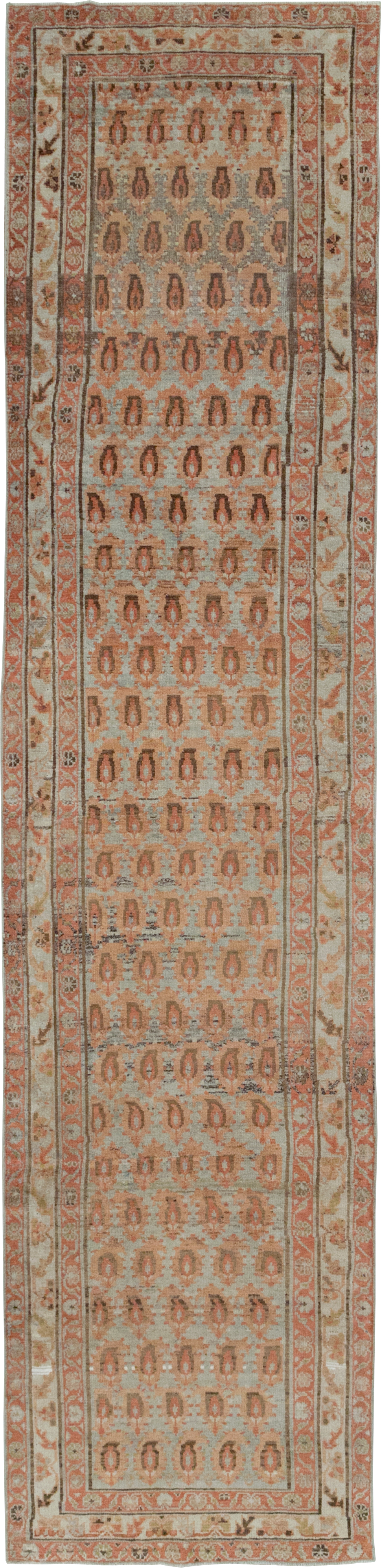 Antique Persian Malayer Runner, No.28715 - Gss