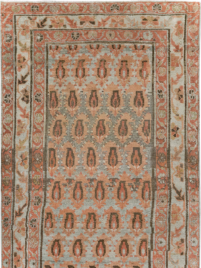 Antique Persian Malayer Runner, No.28715 - Gss