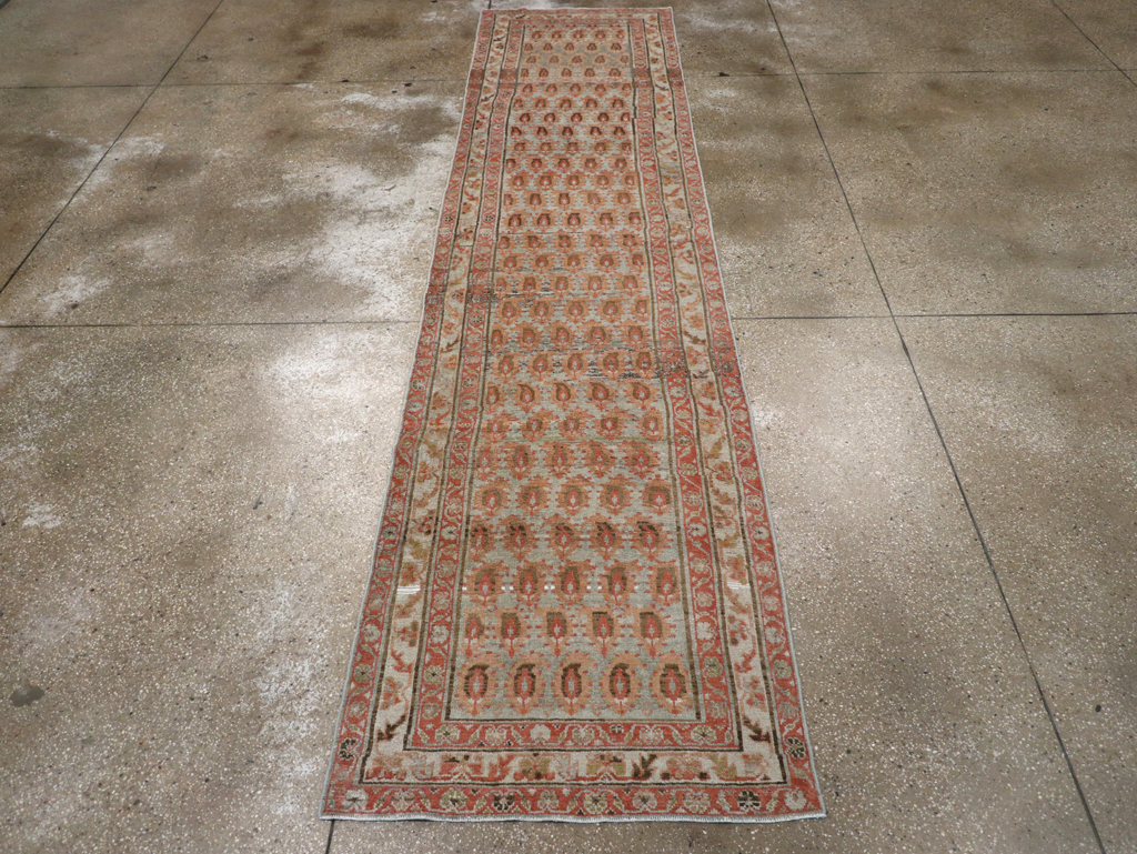 Antique Persian Malayer Runner, No.28715 - Gss