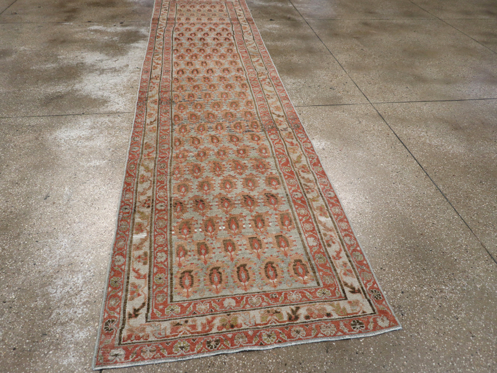 Antique Persian Malayer Runner, No.28715 - Gss