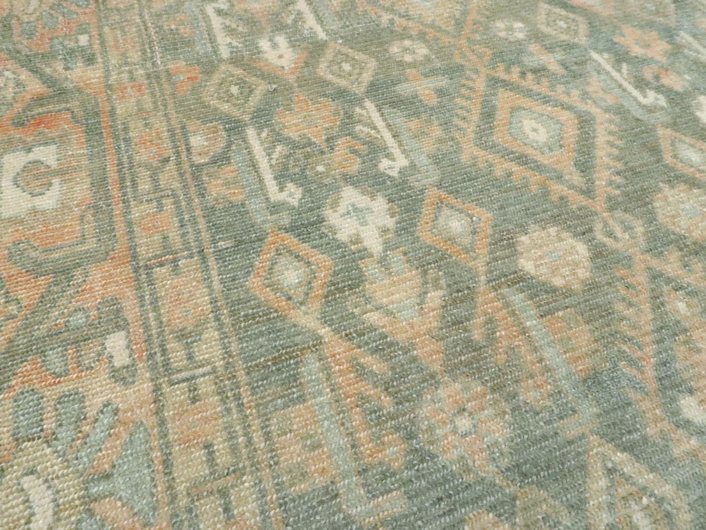 Vintage Persian Malayer Long Runner, No.28716 - Gss